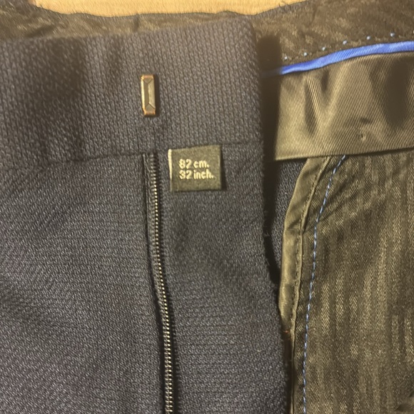 ✨ Van Heusen Navy Blue Trousers - Picture 3 of 6